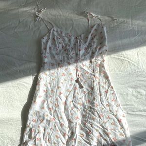floral mini dress